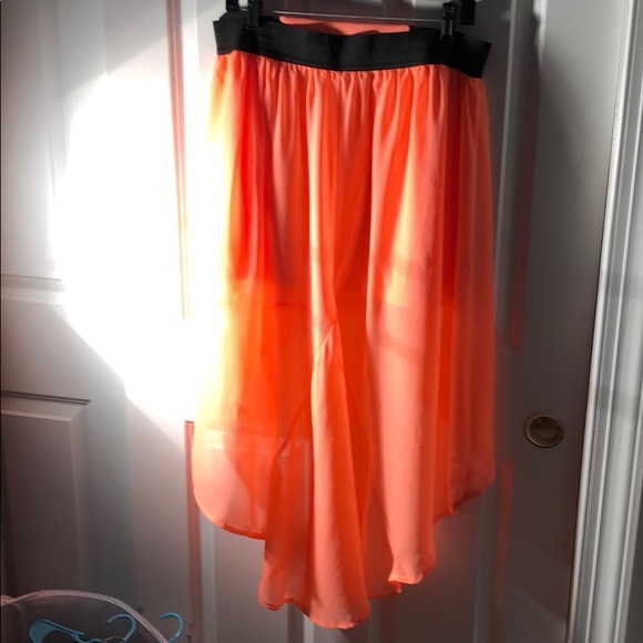 No boundaries high low sheer skirt - Picture 5 of 6